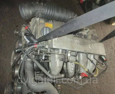 Двигатель m 111.970 (m 111 e23 japan) для ssang yong / mercedes-benz 150  л.с 16v 2.3 бензин 1110109745 купить недорого с фото