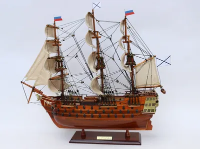 Модель корабля 12 Апостолов малый Россия посмотреть фото и купить  TS-0098-W-40