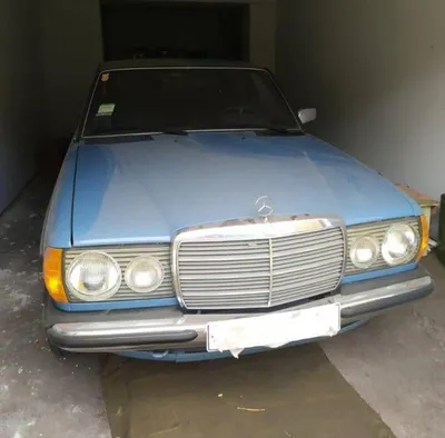 Mercedes 123 с небольшим пробегом обнаружили в Киеве