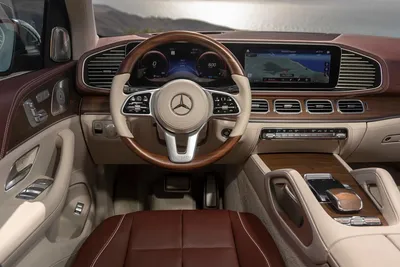 Mercedes-Benz GLS 600 GLS 600 ✓Crystal White Interior ✓Obsidian Black /  Rubellite Red Exterior