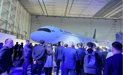 Air Astana вновь начала выполнять международные рейсы на Airbus A321LR -
