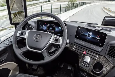 The truck cab revolution – ten questions and answers on the connected and  intuitively operable Multimedia Cockpit in the Mercedes-Benz Actros |  Daimler Truck