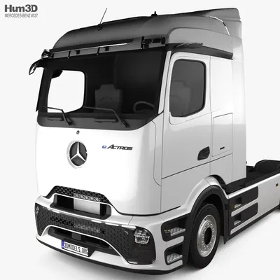 Mercedes-Benz Actros e 600 Tractor Truck 2-axle 2024 3D model - Download  Vehicles on 3DModels.org