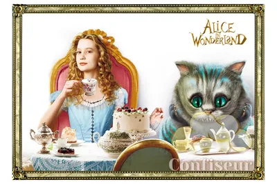 Картинки Алисы из страны чудес на забавных приключениях