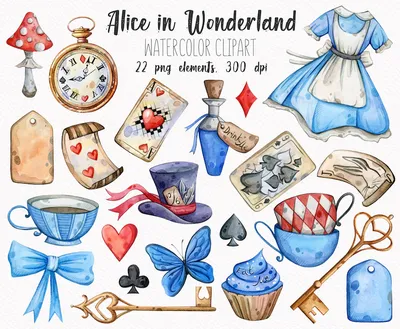Удивительные картинки Алисы из страны чудес