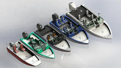 Алюминиевая лодка Моряна 450: купить по низкой цене
