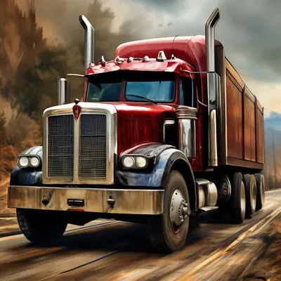 Американский грузовик» — создано в Шедевруме