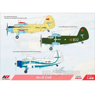 Модель самолета Ан-2 (М1:48, Химик СССР-15267) – купить в  интернет-магазине, цена, заказ online
