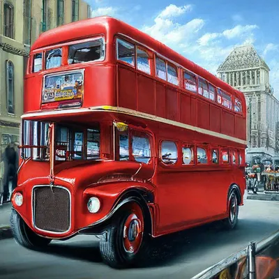 Красный лондонский автобус (фоторепортаж)