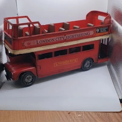 Машинка Лондонский автобус с водителем LeToyVan, TV469 | Le Toy Van