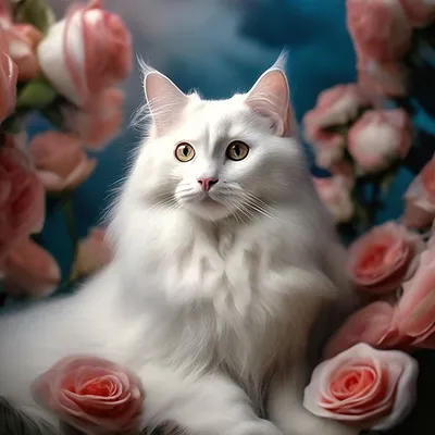 Турецкая ангора - описание породы кошек: характер, особенности поведения,  размер, отзывы и фото - Питомцы Mail.ru
