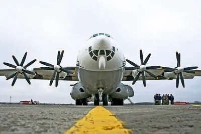Тяжелый советский самолет Ан-22 «Антей» приземлился в Алматы