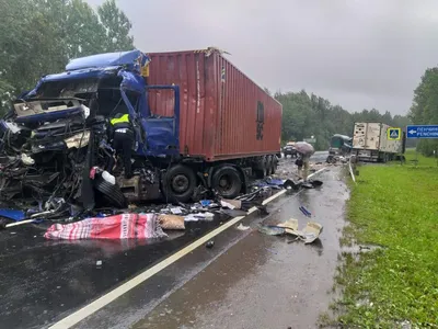 В Самарской области на М-5 в массовой аварии грузовиков пострадали люди |  TLT.ru - Новости Тольятти