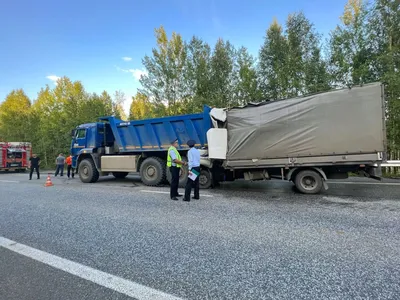 Опубликовано видео с места жесткой аварии с участием грузовика в Пензе