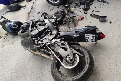 Удивительные фотографии аварий мотоциклов в HD качестве