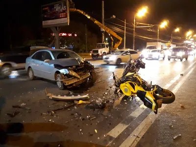 Фотографии мотоциклетных аварий 2024 года