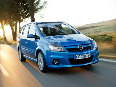 Opel Zafira OPC - технические характеристики, модельный ряд, комплектации,  модификации, полный список моделей Опель зафира опс