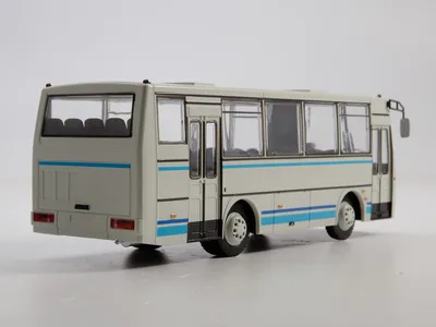 Купить масштабную модель автобуса ПАЗ-4230 Аврора (Наши Автобусы №26),  масштаб 1:43 (Modimio)