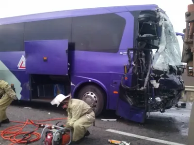 Пассажирский автобус «Автолюкс» разбился под Одессой, погиб водитель (фото,  видео)