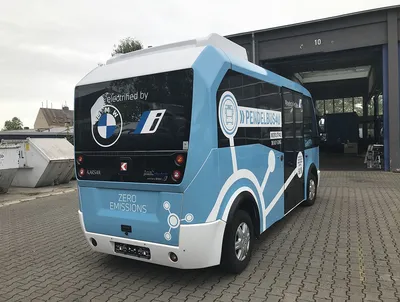 Karsan представил 8-метровый электрический автобус с батареями BMW i3 —  HEvCars