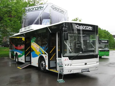 ПКФ «Луидор» переоборудовал стандартный автобус Богдан A20110 в «турист»  повышенной комфортности
