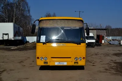 Автобус «Богдан» жёлтого цвета» — создано в Шедевруме