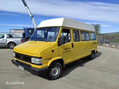 Автобус Фиат Ducato мини изолированный на белизне Стоковое Изображение -  изображение насчитывающей туризм, перевозка: 144463245