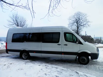 Пассажирский автобус Volkswagen Crafter туристического класса (2020 год, 19  мест, белый, дизель)