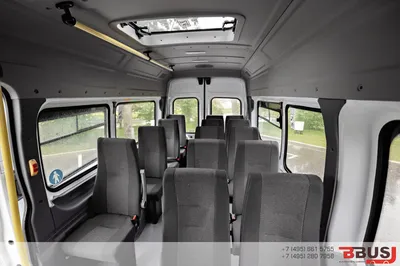 Трансфер и аренда микроавтобуса Ford Transit 19 мест белого цвета,  2021-2023 года с водителем