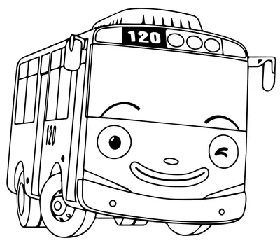Автобус детский рисунок - 71 фото