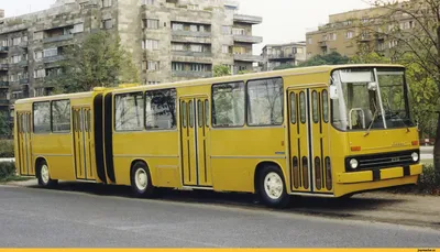 Тот самый первый автобус гармошка из СССР - Икарус 280 | Техника времени |  Дзен