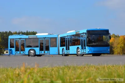 В Санкт-Петербурге протестируют новый автобус-гармошку «КАМАЗ»