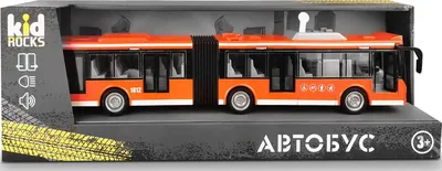 Купить WY913B Автобус \"Гармошка\" 1:16 (свет, звук) в коробке Машины и  спецтехника пластиковые - цена от 1 724 ₽ в Симферополе