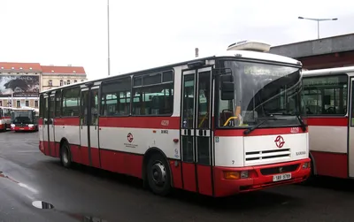 Купить масштабную модель автобуса Karosa B732 (Наши Автобусы №49), масштаб  1:43 (Modimio)