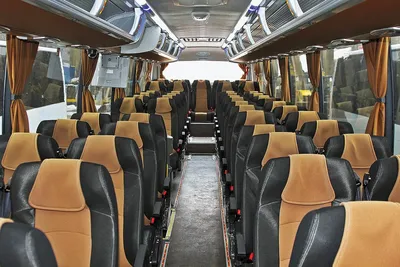 Автобус Higer KLQ 6128 B туристический 55 мест, цена в Ростове-на-Дону от  компании «Авто-Техника»