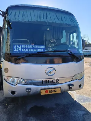 Аренда автобусов Higer KLQ 6128 2023 белый 55 мест с водителем в Москве,  цена от 2200 р/ч