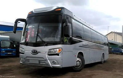 Не Паз,корейский автобус\"Киа-Гранд-Берд\"краткий обзор от водителя Виктора.  - YouTube