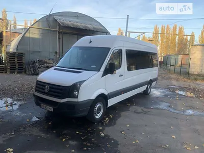 Прокат Volkswagen Crafter чёрного с водителем в Минске (21 место)