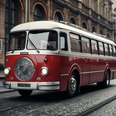 Купить масштабную модель автобуса ЛАЗ-4202, масштаб 1:43 (СОВА)