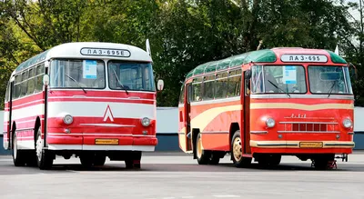 Автобусный парк Ultra Models — Масштабные модели автобусов ЛАЗ-695 и ЛАЗ -695Б