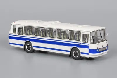 Сборные модели автобусов: Сборная металлическая модель 1:43 Городской автобус  ЛАЗ-695Н (AVD Models)