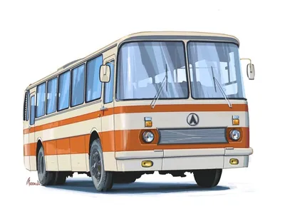 Журнал Наши Автобусы №50, ЛАЗ-697Н «Турист» от MODIMIO