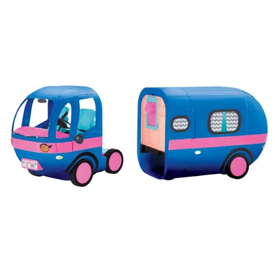 MGA LOL Surprise 4-in-1 Glamper Fashion Camper with 55+ Surprise /  BabyBest.lv