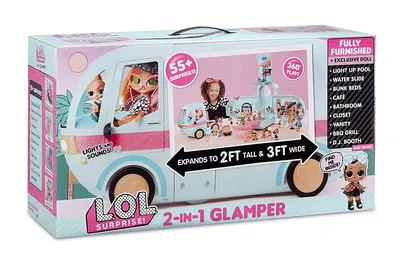 LOL Surprise Glamper - Автобус с куклой ЛОЛ внутри в Набережных Челнах по  низким ценам