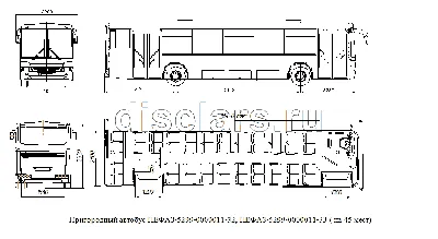 Перронный автобус НЕФАЗ 5299-40-52 — БАСТИОН