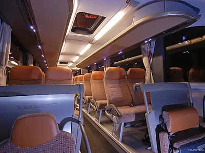 Автобус Neoplan 122. Двухэтажный автобус на 70 пассажиров. Заказать автобус  на 70 мест