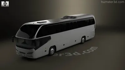 Neoplan Cityliner HD Автобус 2006 3D модель - Круговой обзор 360 градусов -  3DModels