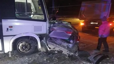 На трассе Одесса-Киев автобус столкнулся с грузовиком. Погиб один человек |  Новости Одессы