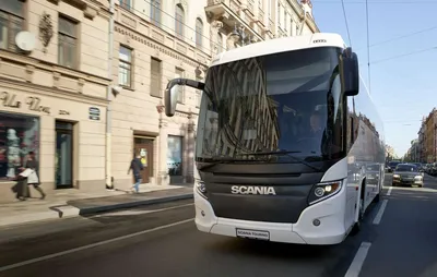Заказать автобус Scania 49 мест | Аренда автобуса