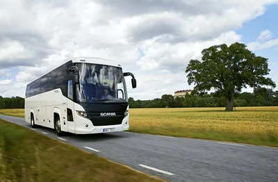 Туристический автобус Scania Touring для единственно важного бизнеса Вашего  - YouTube